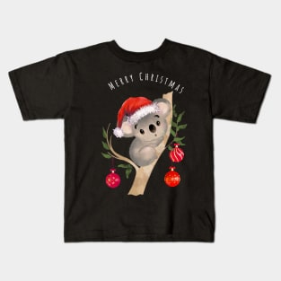 Koala christmas, merry Christmas, australian Christmas lovers Kids T-Shirt